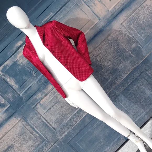 TALBOTS PETITES LADIES SILK/WOOL BLEND LUXURY JACKET (USA) - Picture 10 of 17